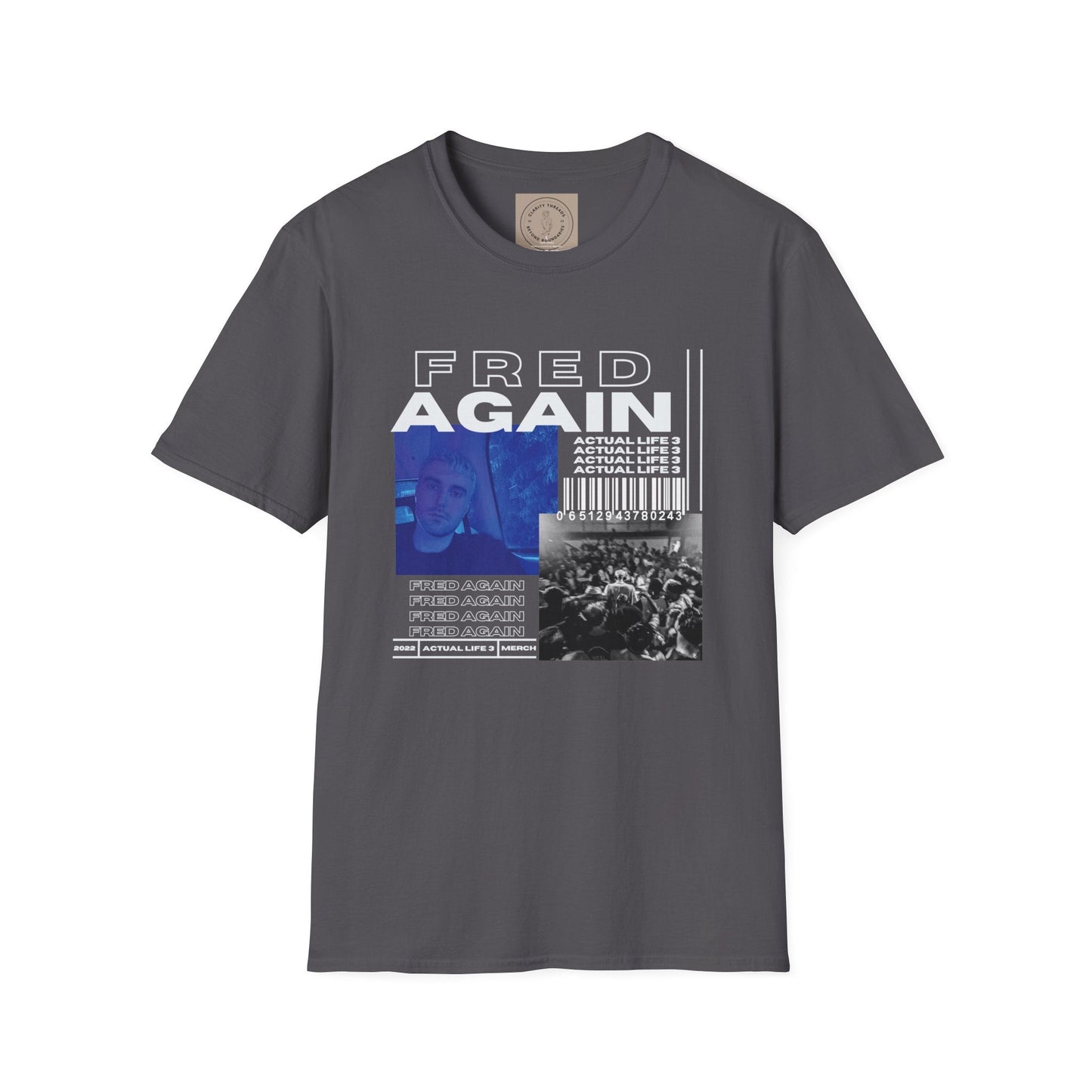 Fred Again Tour Shirt, Limited Edition Fred Again Merch, Actual Life 2023 Official Merch, Vintage Fred Again Clothing, Unisex T Shirt T - Shirt - Clarity Threads