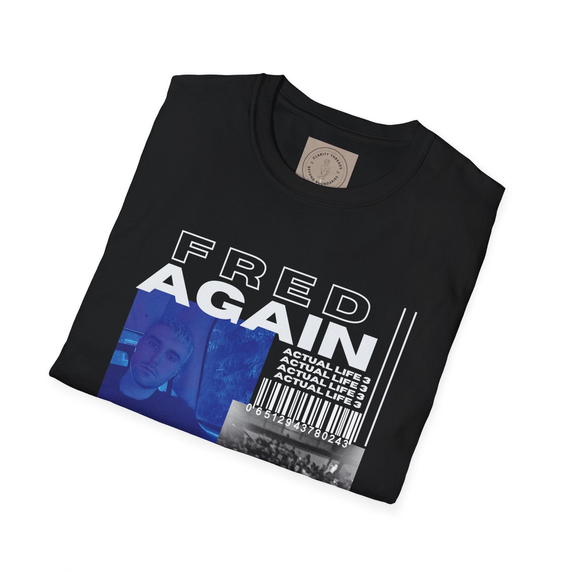 Fred Again Tour Shirt, Limited Edition Fred Again Merch, Actual Life 2023 Official Merch, Vintage Fred Again Clothing, Unisex T Shirt T - Shirt - Clarity Threads