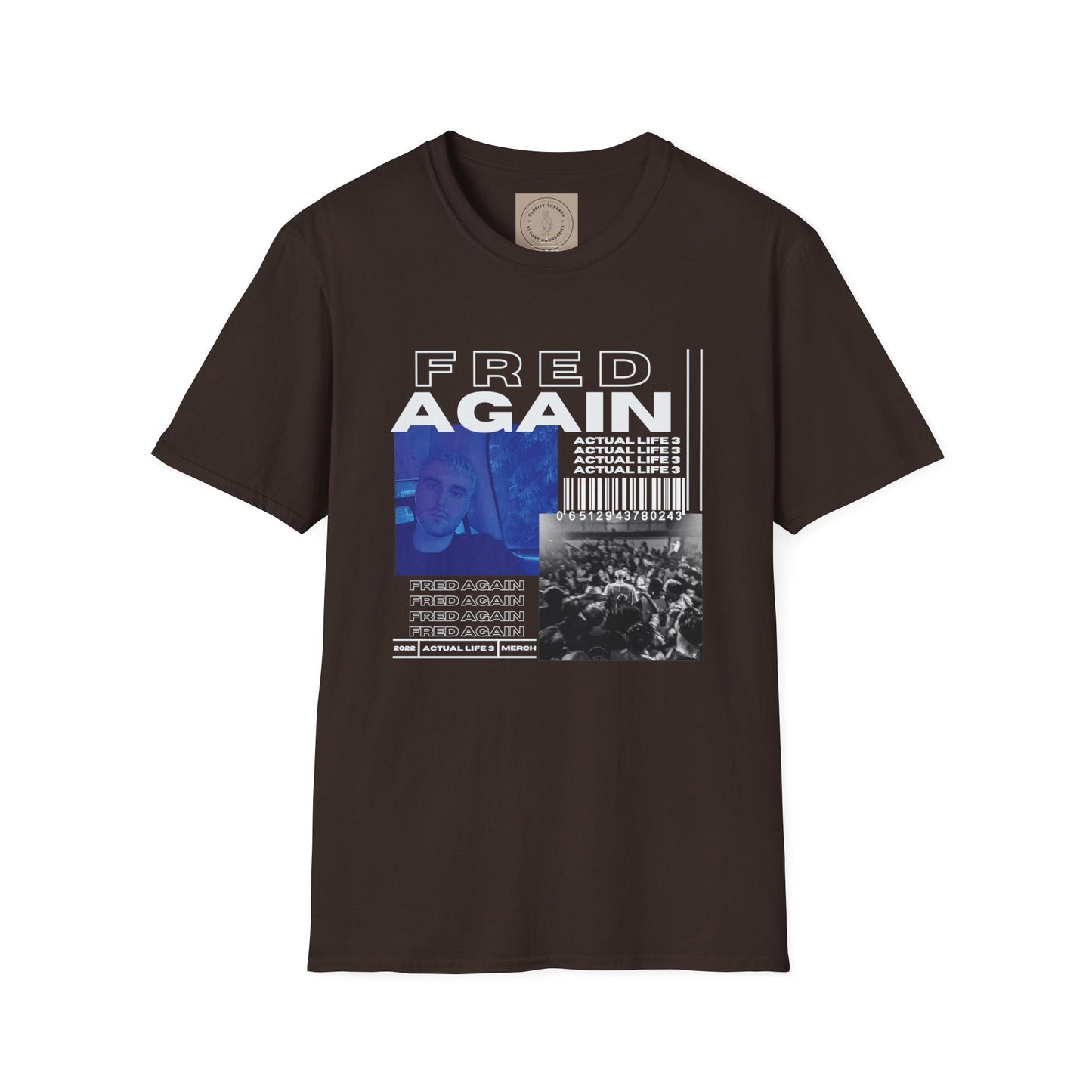 Fred Again Tour Shirt, Limited Edition Fred Again Merch, Actual Life 2023 Official Merch, Vintage Fred Again Clothing, Unisex T Shirt T - Shirt - Clarity Threads