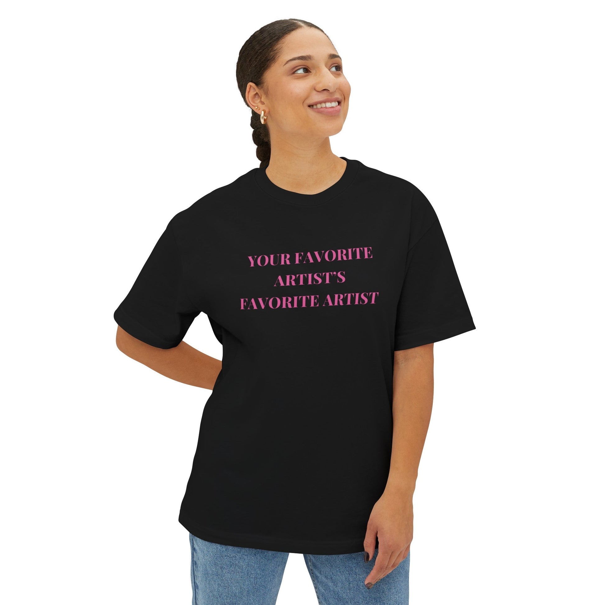 Your Favorite Artist's Favorite Artist Oversized T shirt, Chappell Roan Shirt, Queer Pop Music Fan, Midwestern Princess, Gift for Hot Girls T - Shirt - Clarity Threads