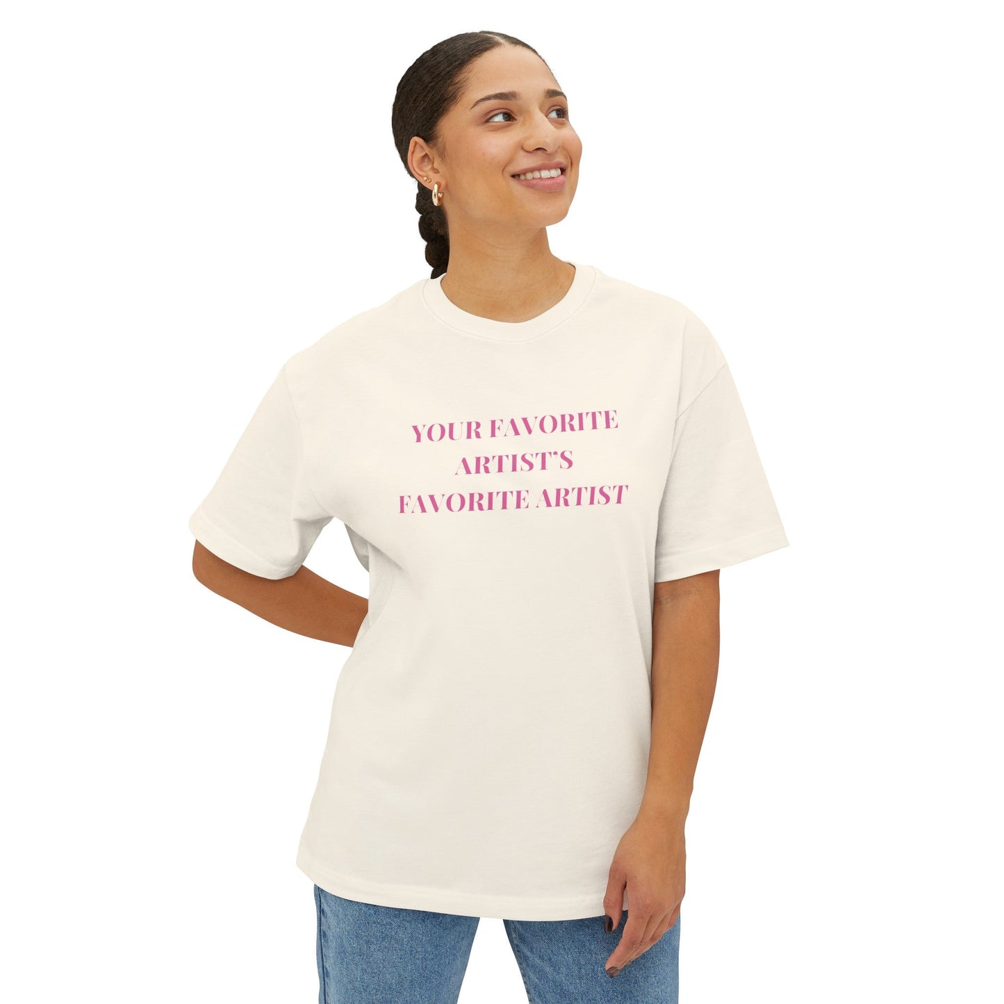 Your Favorite Artist's Favorite Artist Oversized T shirt, Chappell Roan Shirt, Queer Pop Music Fan, Midwestern Princess, Gift for Hot Girls T - Shirt - Clarity Threads